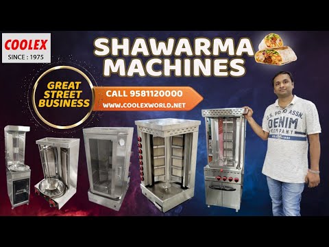 Single burner Shawarma machine with Stand