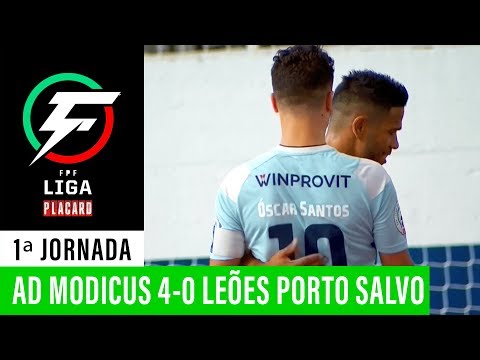 Liga Placard: AD Modicus 4-0 Leões Porto Salvo