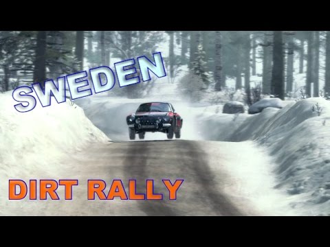 Dirt Rally Career Walkthrough Part 5 | SWEDEN RALLY [PC]