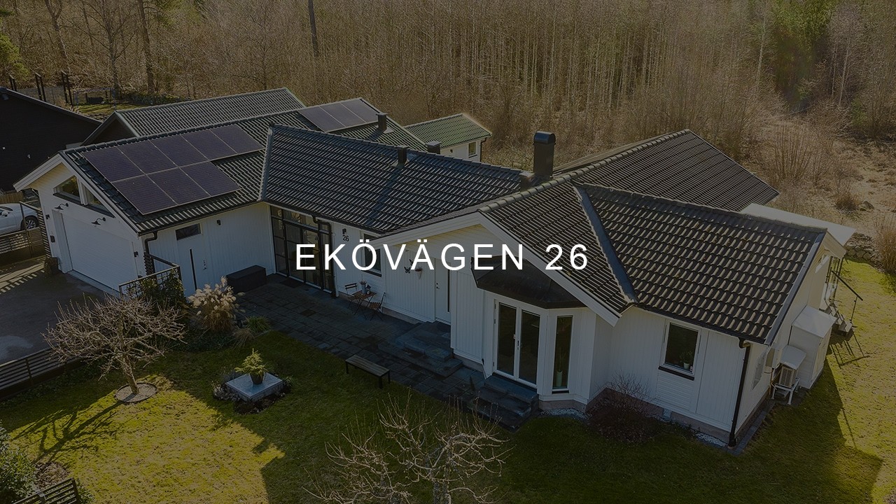 4 rum Villa på Ekövägen 26 Kalmar Kalmar kommun - video