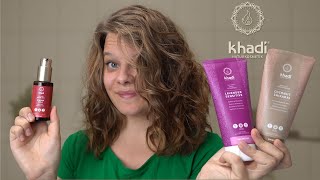 Khadi: ayurvedische Haarpflege für starke Locken und Wellen - CURLY GIRL METHODE