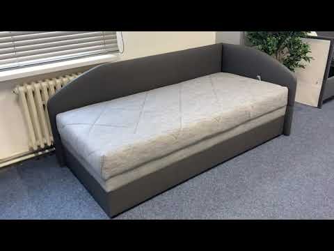 Válenda TURI, 90x200cm šedá