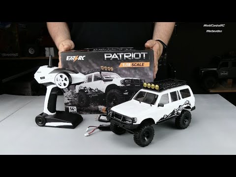 🔥EAZY RC PATRIOT 1:18 4WD - Ausführliches Unboxing Deutsch🔥