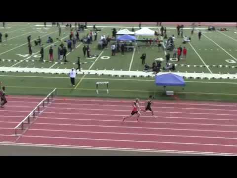 Husky Invitational 2018 - 300m Hurdles Varsity Boys Section 2