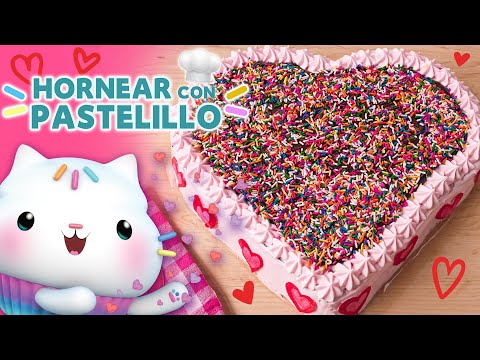 ¡Horneando el más lindo pastel con forma de corazón! 🩷 💜 🩵 | HORNEAR CON PASTELILLO
