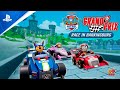 PAW Patrol Grand Prix Race in Barkingburg - DLC Trailer | PS5 & PS4 Games