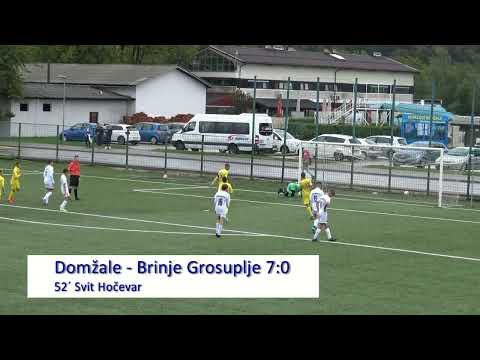 U15: Domžale 10-0 Brinje Grosuplje
