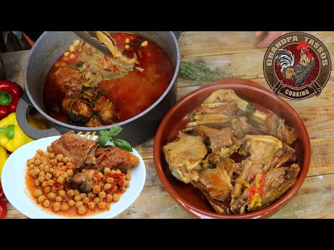 Κατσικάκι με ρεβύθια