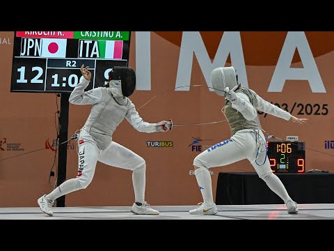 Komaki Kikuchi vs Anna Cristino Lima Foil GP