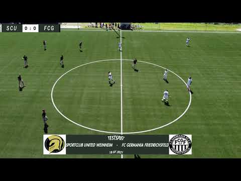 Vorbereitungsspiel: SC UNITED WEINHEIM - FC GERMANIA FRIEDRICHSFELD [Saison 2021/22]