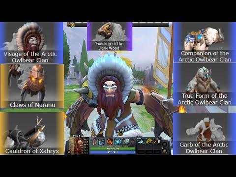 Lone Druid Mix Set Claws of Nuranu / Cauldron of Xahryx / Wisage of the Arctic Owlbear Clan