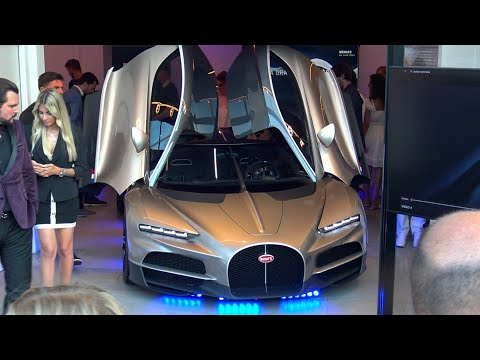 First BUGATTI TOURBILLON is Exhibited in Monaco to its Future Buyers!! The 1,800hp Bugatti Unveiled!