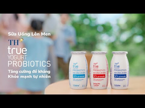  Sữa Uống Lên Men Ít Đường TH true YOGURT PROBIOTICS Mới