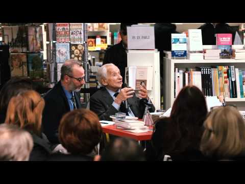 A meeting with Jean D'Ormesson about his book, *Comme un chant d'espérance*