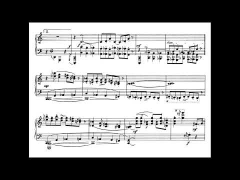 Erwin Schulhoff — Partita für Klavier (1922) [w/score]