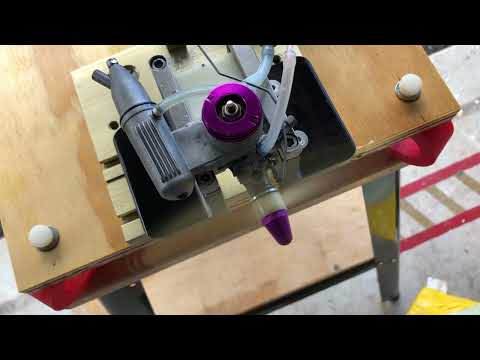 Thunder Tiger GP-07 test run with idle and WOT.