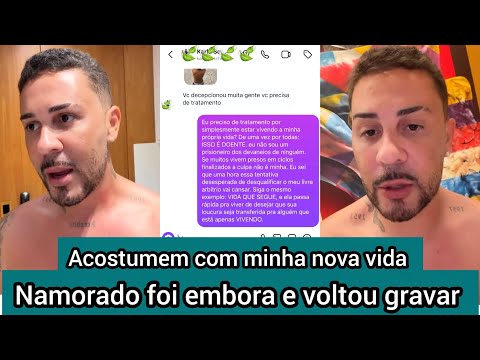 Carlinhos Maia responde fã que mandou se tratar e diz ter finalizado ciclo o ex mesmo stalkeando ele