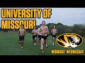 University Of Missouri Cross Country Sharpens Up Before A Big Meet Workout Wednesday