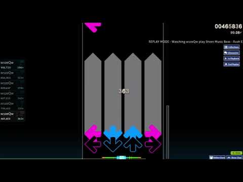 osu!mania (4k) Rush E 97.23%