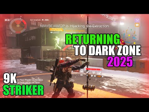 I Returned To The Dark Zone & Went Rogue - The Division 1 Dark Zone PVP | 9K Striker | 2025 1.8.3