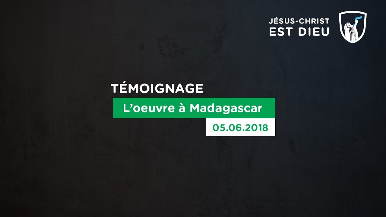 Thumbnail of video: L'oeuvre à Madagascar