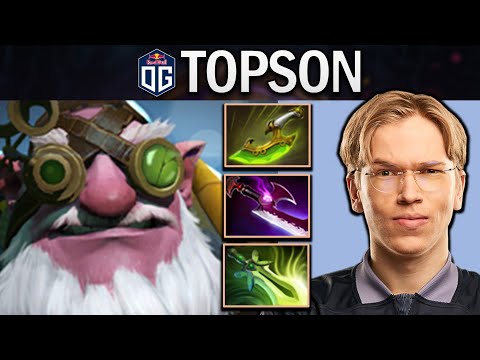 OG.TOPSON SNIPER WITH 25 KILLS & SATANIC - DOTA 2 7.31 GAMEPLAY