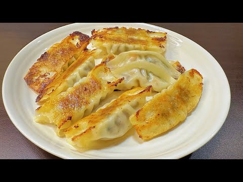 Easy Chive Shrimp Pan-Fried Dumplings Recipe - Making Delicious Beef Potstickers