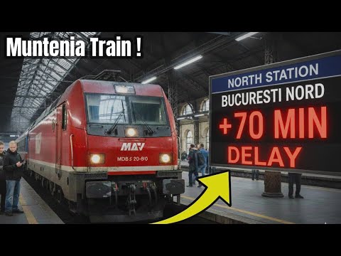 20 de ore cu trenul MUNTENIA: Din Ungaria în România (Budapesta - București IC 79)