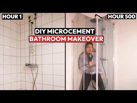 YouTube video about: How to microcement bathroom?