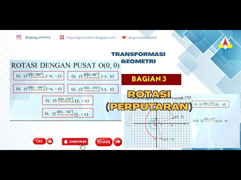 TRANSFORMASI GEOMETRI-BAGIAN 3 – ROTASI