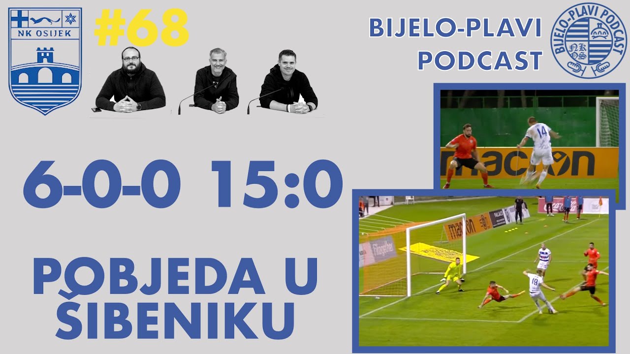 Bijelo-plavi podcast #68: 6-0-0 15:0