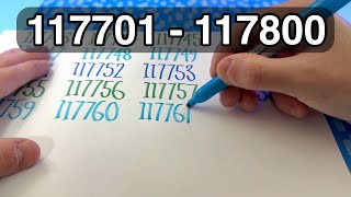 ✍️ Writing 117701 to 117800