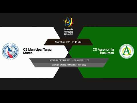 L1BM 2021-2022: CSM Târgu Mureș - Agronomia București