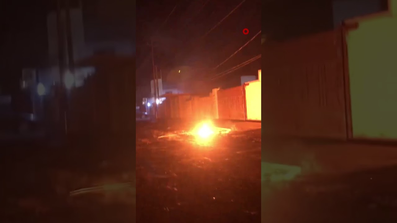 فيديو | انفجار محولة كهرباء داخل منطقة الجبرية الثالثة في سامراء