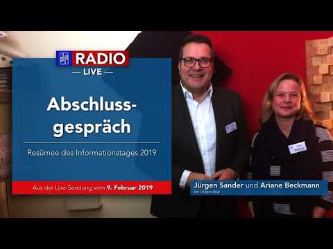 Abschlussgespräch  - Jürgen Sander und Ariane Beckmann im Interview