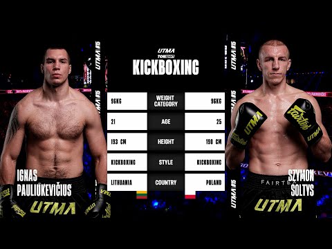 IGNAS PAULIUKEVIČIUS vs SZYMON SOLTYS | FULL FIGHT | UTMA 15