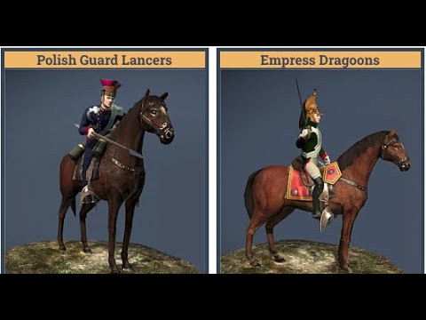 Napoleon: Total War 1vs1: Polish Guard Lancers vs Empress Dragoons