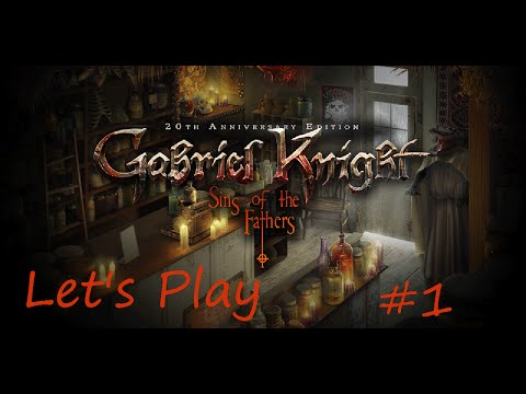 Let's Play Gabriel Knight 1 20th Anniversary Edition Part 1