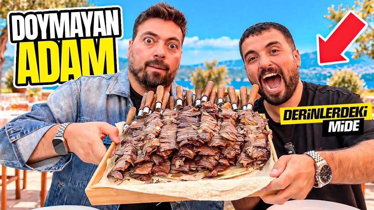 BİR ÖNCEKİ SİPARİŞİN 3 KATINI YEDİK!@DERİNLERDEKİMİDEyusufkaplan 