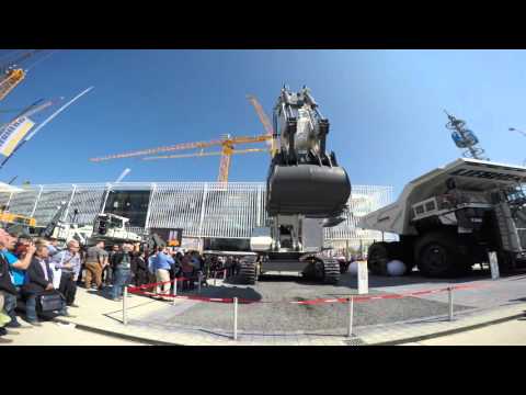 Liebherr r9200 at Bauma