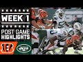 Bengals vs. Jets | NFL Week 1 Game Highlights