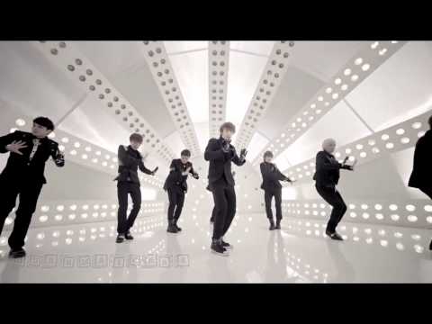 [FULL HD/DANCE MV ver2] Super Junior - A-Cha [hangul + romanization + eng sub]