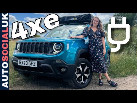 2022 Jeep Renegade 4xe Review - Does an electric 4x4  make sense? (Trailhawk) UK 4K