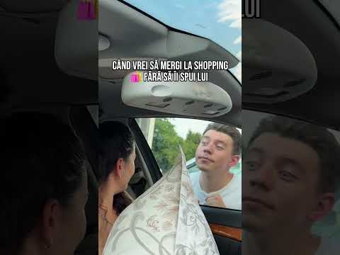 El habar n-are că merg la o întâlnire 😅 #couples #shopping #caught