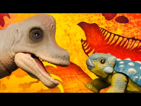AVENTURA JURÁSICA SÚPER GENIAL!!! DESCUBRIENDO DINOSAURIOS ENORMES!! BRAQUIOSAURIO & MAMENCHISAURIO!