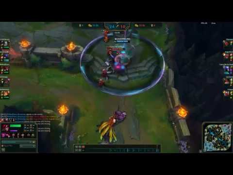 unexpected Katarina penta kill, Honor ryze plz