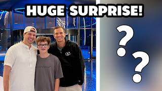 HUGE DOUBLE FAMILY SURPRISE TRIP!! ✈️ WE COULDN’T BELIEVE WE GOT TO SEE BOTH OF OUR FAMILIES! 🥳
