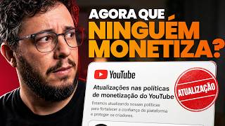 🚨​ URGENTE: YouTube MUDA Requisitos para Monetização!
