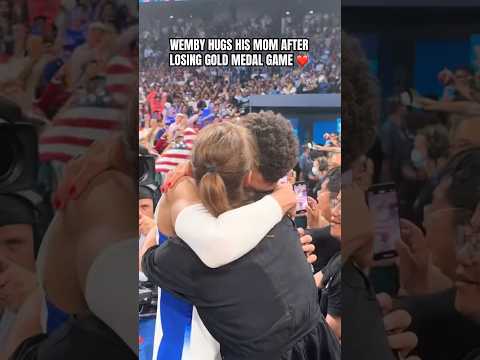 Wemby was emotional after France’s loss to USA (via raph_zrh/TT)