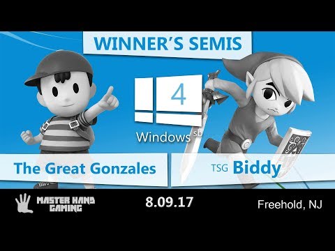 Windows SB 4 - The Great Gonzales (Ness) vs. TSG | Biddy (Toon Link) - Winner's Semifinals